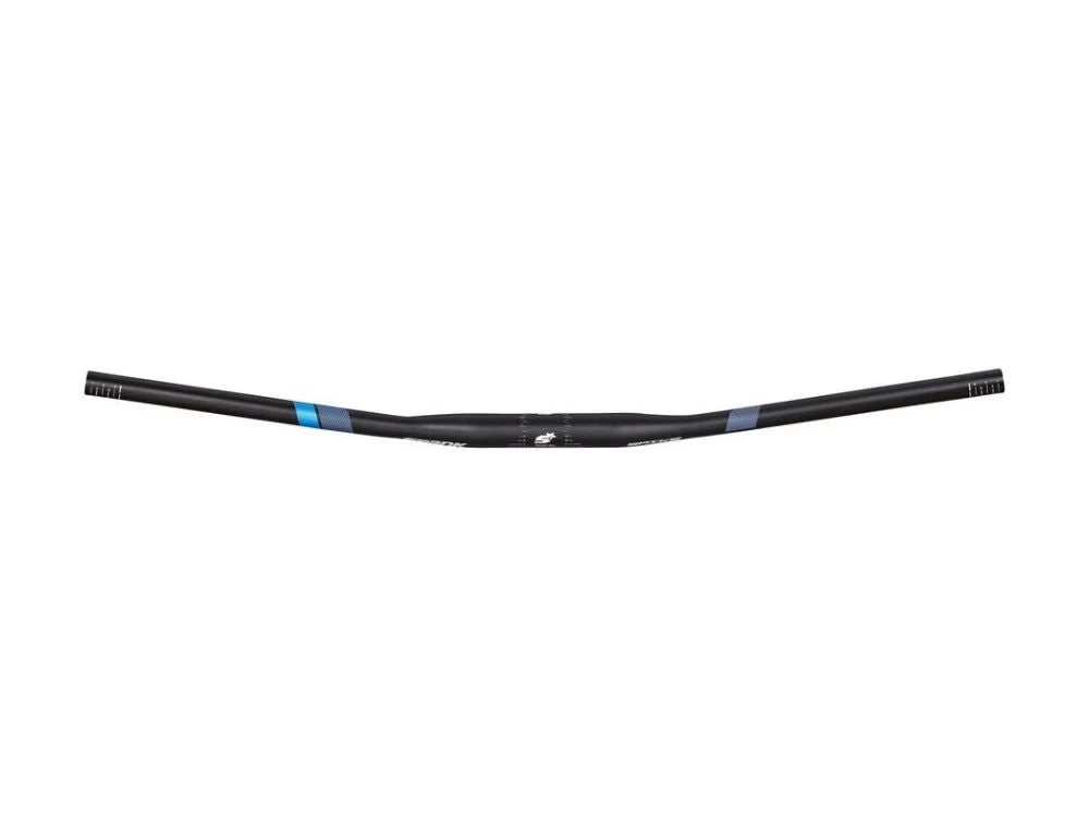 Spank Spike 800 Vibrocore Riser Handlebar: 31.8 800mm 50mm Rise Black/Blue - Image 2