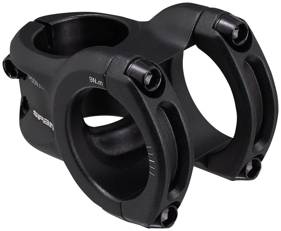 Spank Spoon 350 Stem - 45mm Length - 35mm Clamp - Black
