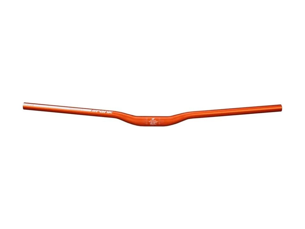 Spank Spoon 800 Handlebar - 31.8mm Clamp 20mm Rise Orange