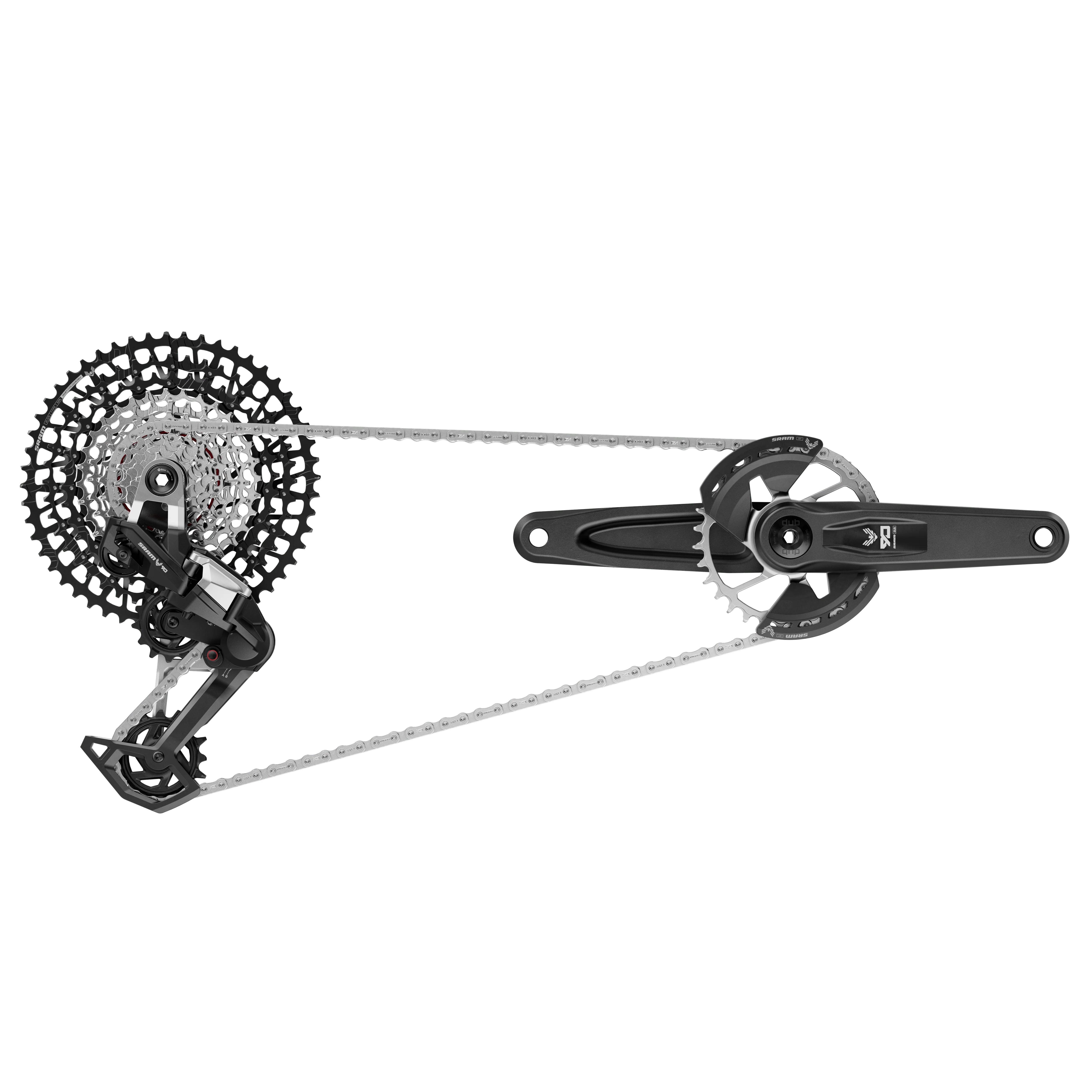 SRAM  Eagle 90 T-Type Transmission Groupset - 165mm
