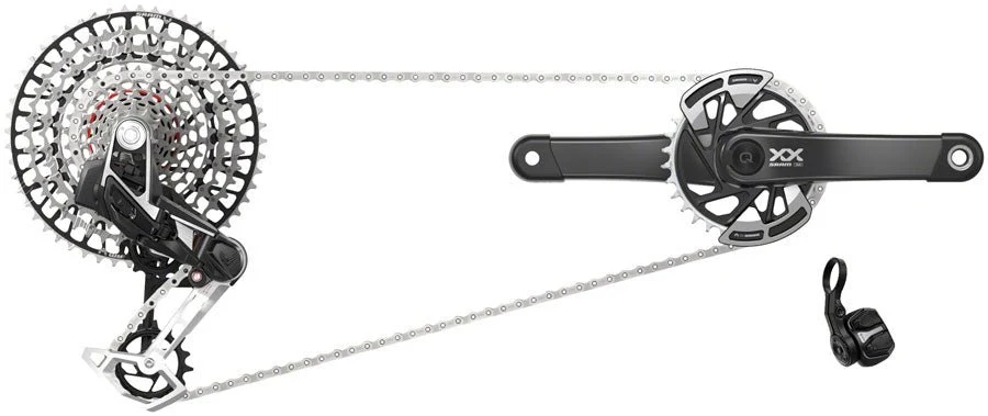 SRAM XX T-Type Eagle Transmission Groupset w/ Power Meter  - 170mm