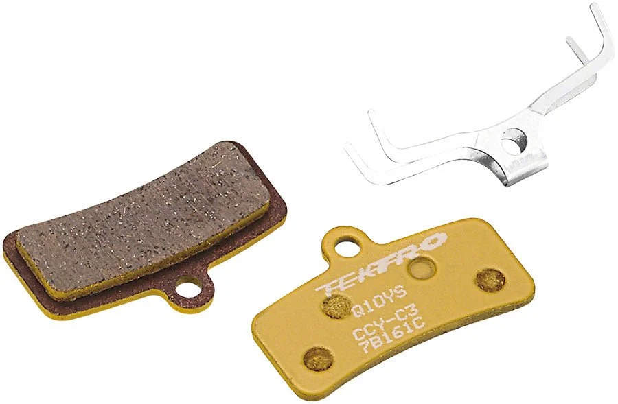 Tektro Q10YS Disc Brake Pads - Steel Backed - Organic Resin