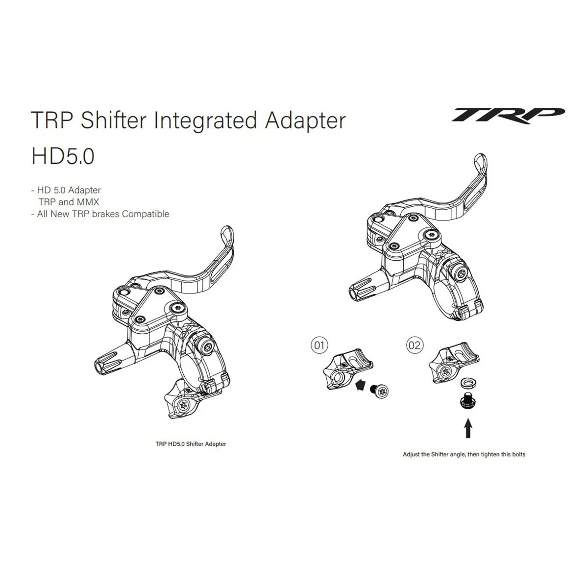 TRP HD5.0 Integrated Adapter for EVO PRO / EVO X - MMX - Left - Image 2