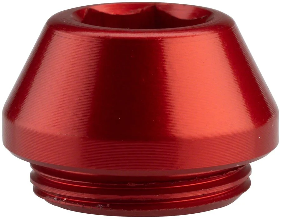 Wolf Tooth 12mm Rear Thru Axle Axle Cap - Red - Image 2