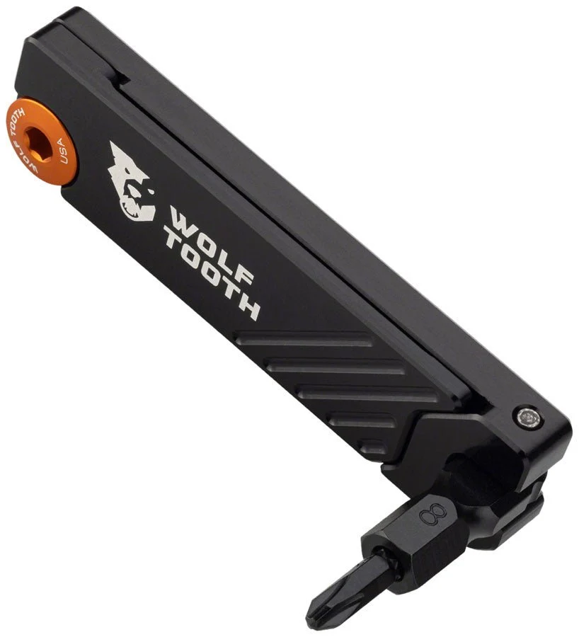 Wolf Tooth 6-Bit Hex Wrench Multi-Tool with Keyring - Gold - Image 4
