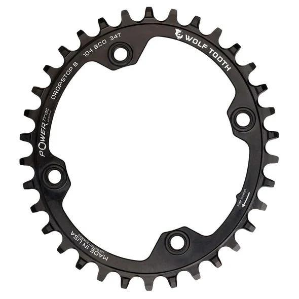 Wolf Tooth Components Elliptical 104BCD Chainring - 32T - DropStop B