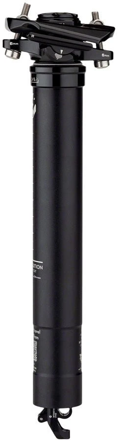 Wolf Tooth Resolve Dropper Seatpost - 30.9 200mm Travel Black - Image 3