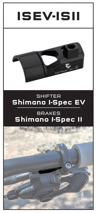 Wolf Tooth ShiftMount - I-Spec-EV Shifter to I-Spec-II Brake - Image 2
