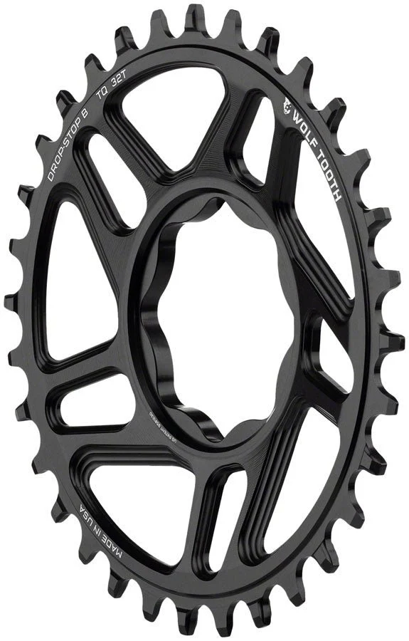 Wolf Tooth Trek TQ Direct Mount Chainring - Drop-Stop B - 30T - Black