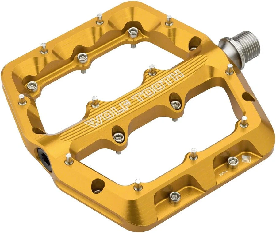 Wolf Tooth Waveform Pedals - Gold - Large